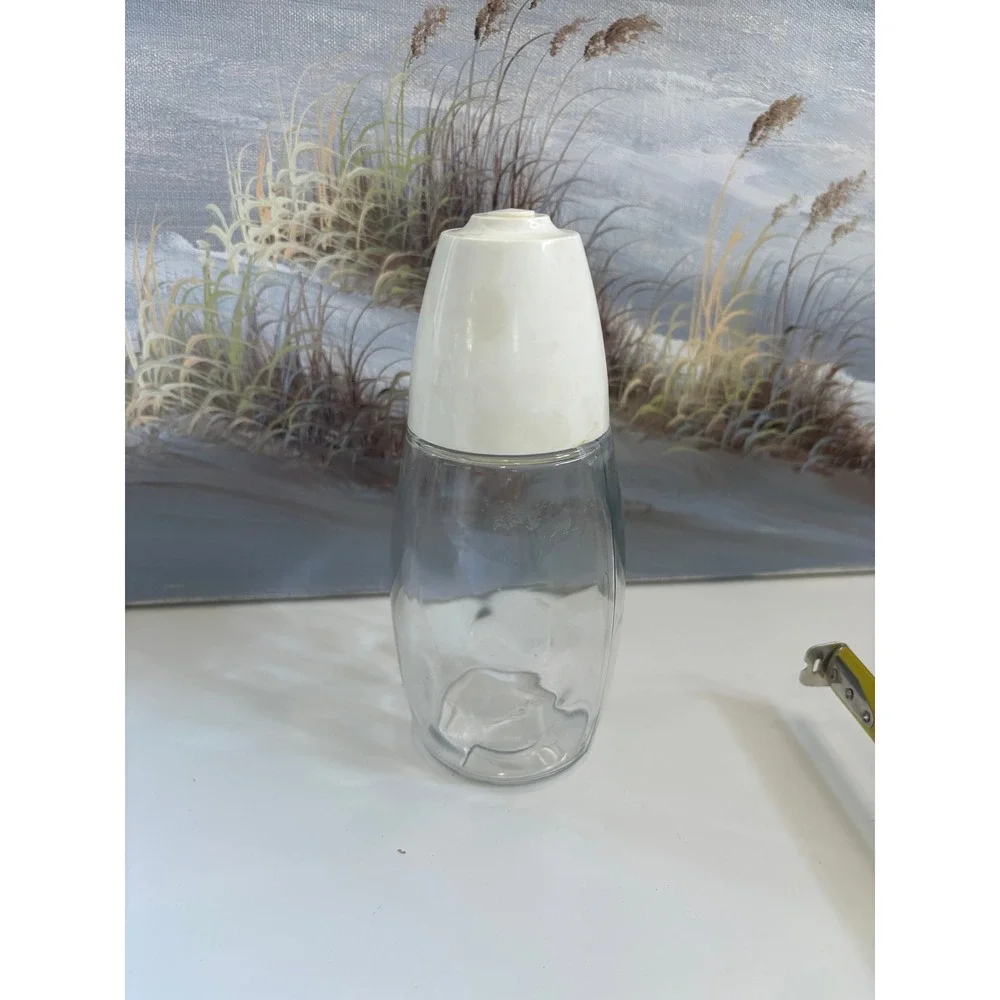 Vintage Gemco Glass Salt or Pepper Shaker 7.5 Inch
